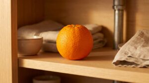 scopri come un semplice frutto posizionato sotto il lavabo può proteggere naturalmente la tua cucina dall'umidità, eliminando la necessità di assorbitori chimici.