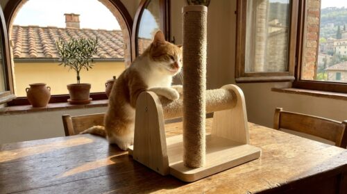 scopri perché sempre più padroni di gatti scelgono questo mini tiragraffi economico, perfetto per il soggiorno e conveniente a meno di 8 euro.